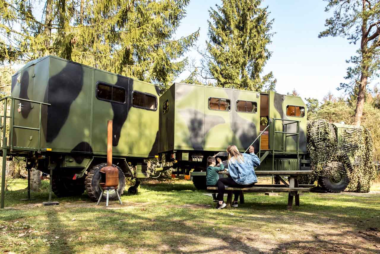 Legertruck Camping Torentjeshoek