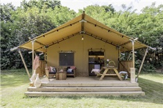 Glamping aan zee in Nederland 