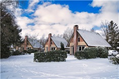 Winterse vakantiehuisjes