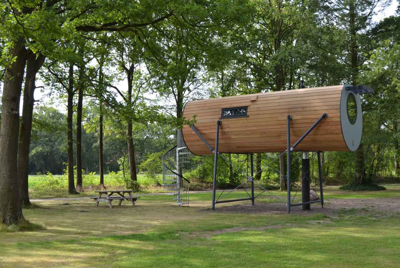 Skycabin op Camping Vreehorst