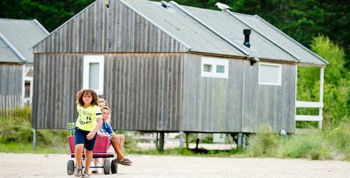 Luxe kamperen aan de Nederlandse kust