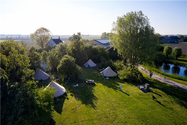 Groene Camping in de Polder