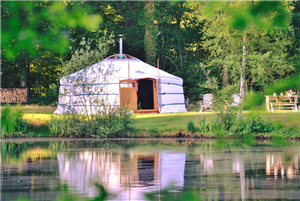 Kamperen in een yurt!