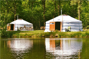 Kamperen in een yurt!